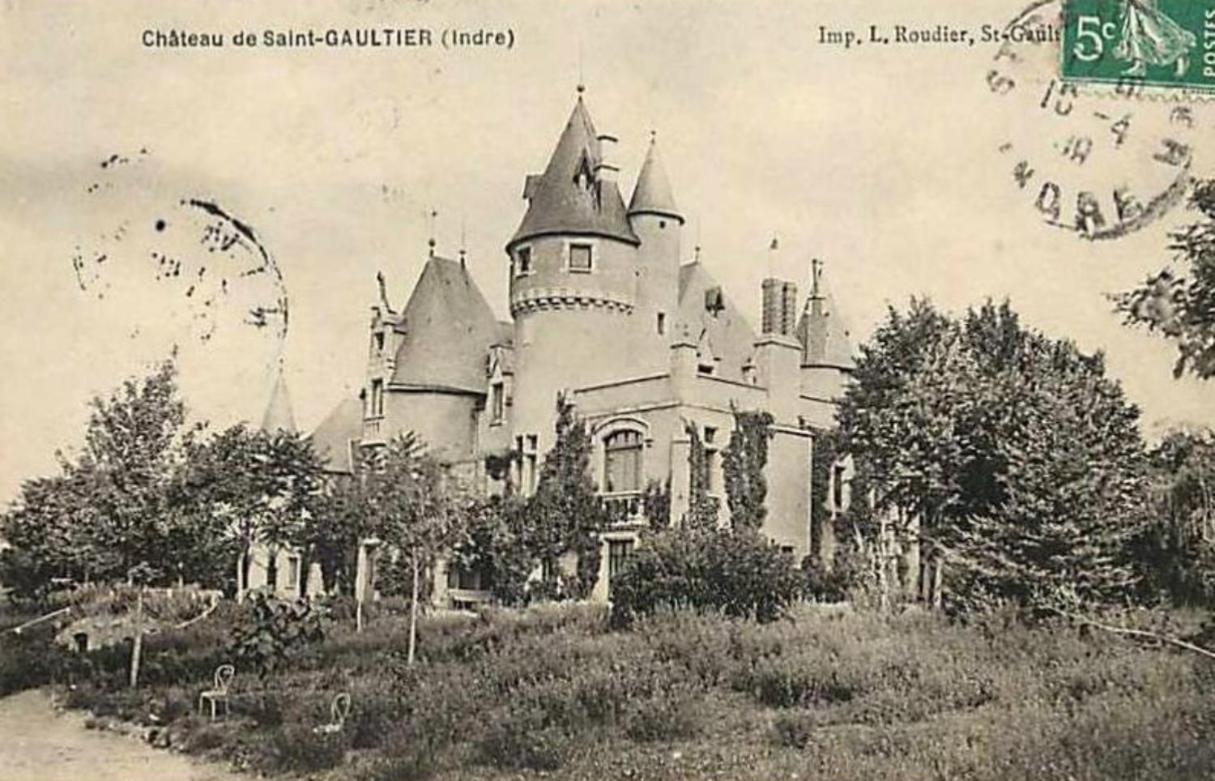 Chateau St.Gaultier Saint-Gaultier 외부 사진